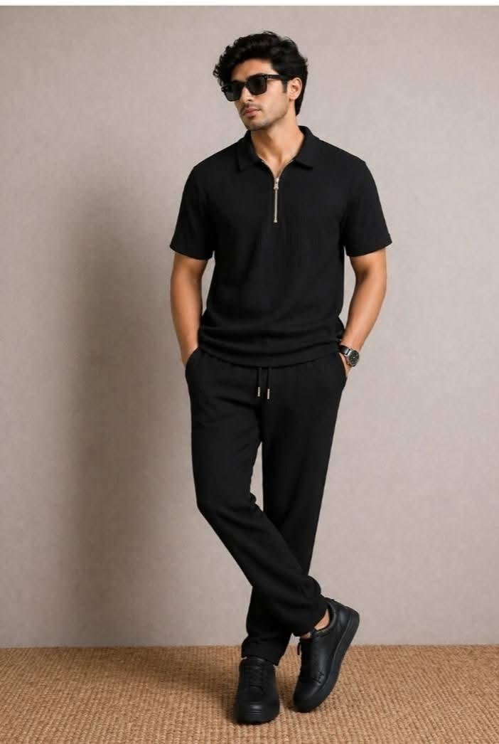 Zipper Black Set